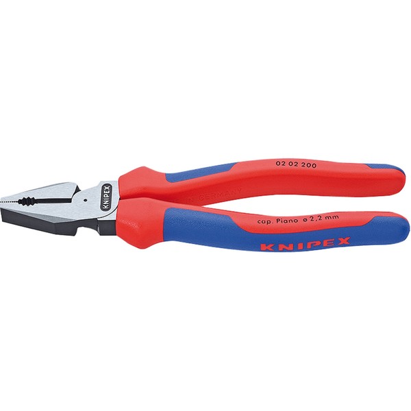Knipex Kraft-Kombizange 02 02 200 , Blau-image