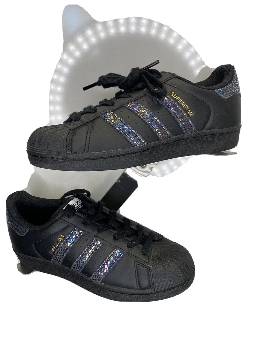 Adidas superstar hotsell black rainbow