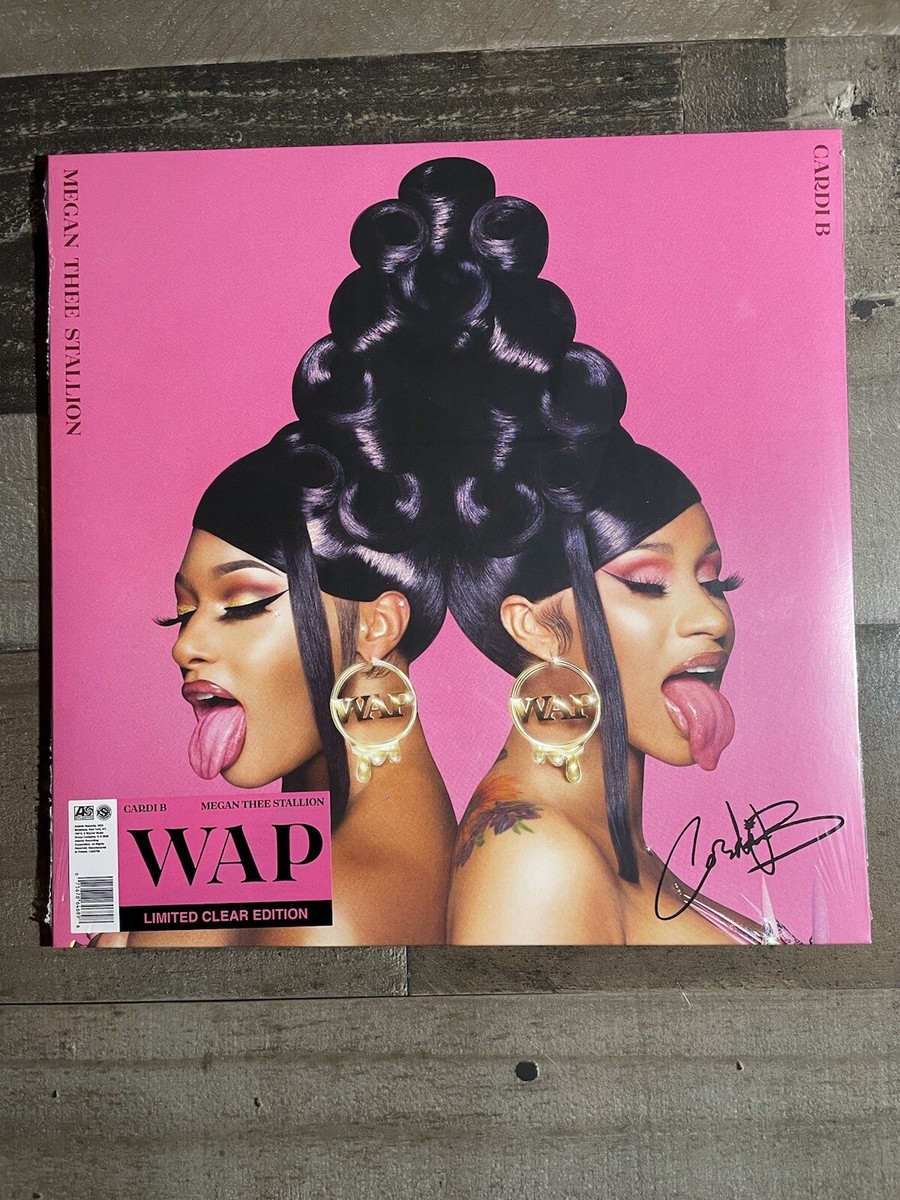 Cardi B レコード / WAP WAP Clear Vinyl – Cardi B