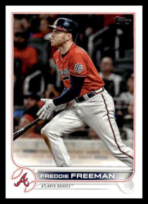 2022 Topps  Freddie Freeman #236 Atlanta Braves Baseball Card