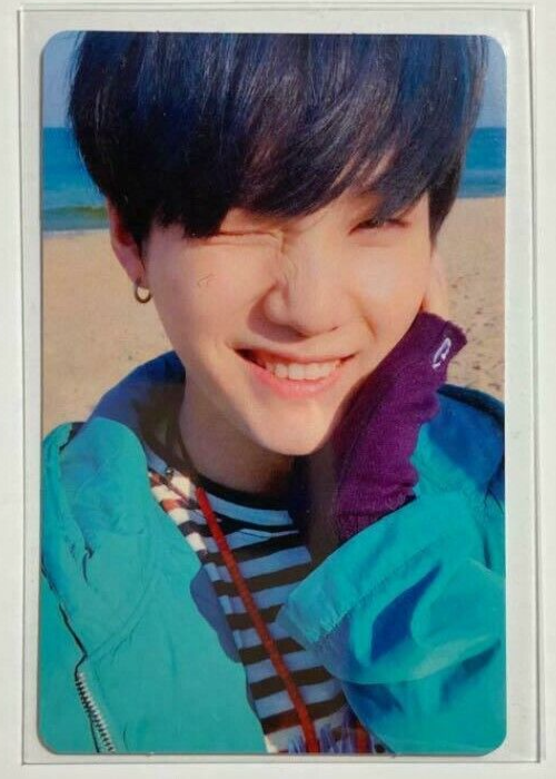 BTS SUGA Photocard Official You Never Walk Alone Spring day BTS SUGA Photocard Official You Never Walk Alone Spring day