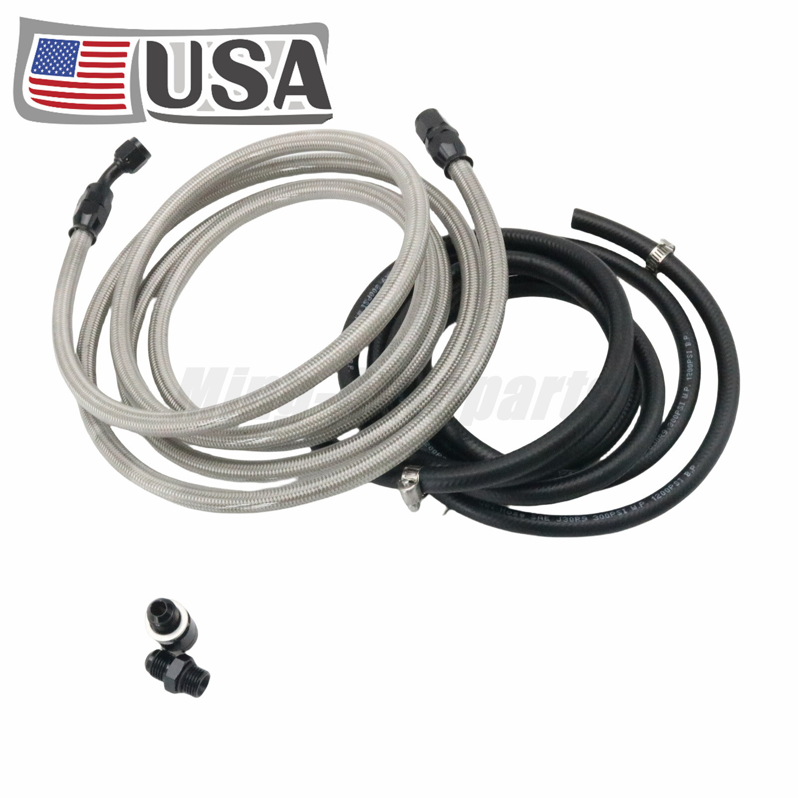 Rubber Return Fuel Feed Line for Hatchback 1996-00 Honda Civic Sedan Coupe 1.6L