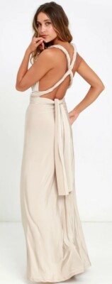 lulus convertible bridesmaid dress Blush Bridesmaid Dress - Convertible Dress - Infinity Dress