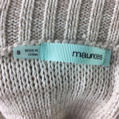 Maurices Beige & Black Knit Sweater Dress Cowl Neck Sz Small Camisole Under EUC - Picture 9 of 10