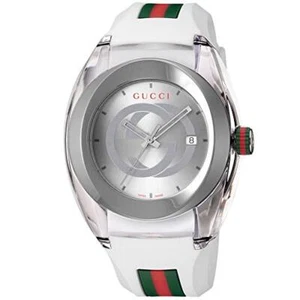 [Gucci] SYNC Sync OUTLET boîte noire unie incluse YA137102A blanc