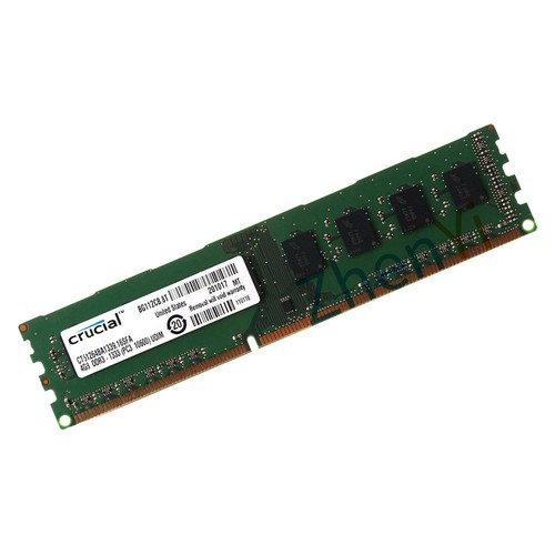 For Crucial 16GB 4x 4GB 2GB DDR3 PC3-10600U 1333MHz 240Pin 1.5V Desktop RAM Lot - Picture 6 of 9
