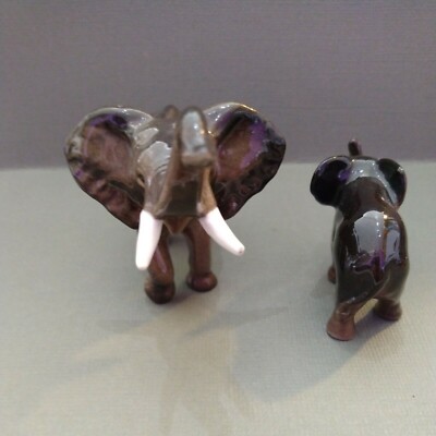 Hagen Renaker Monrovia Mini Ceramic Elephant with Baby | eBay