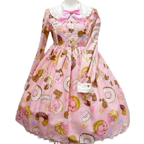 Angelic Pretty ドーナツワンピース baked sweets - ワンピース Angelic Pretty ドーナツワンピース baked sweets - ワンピース