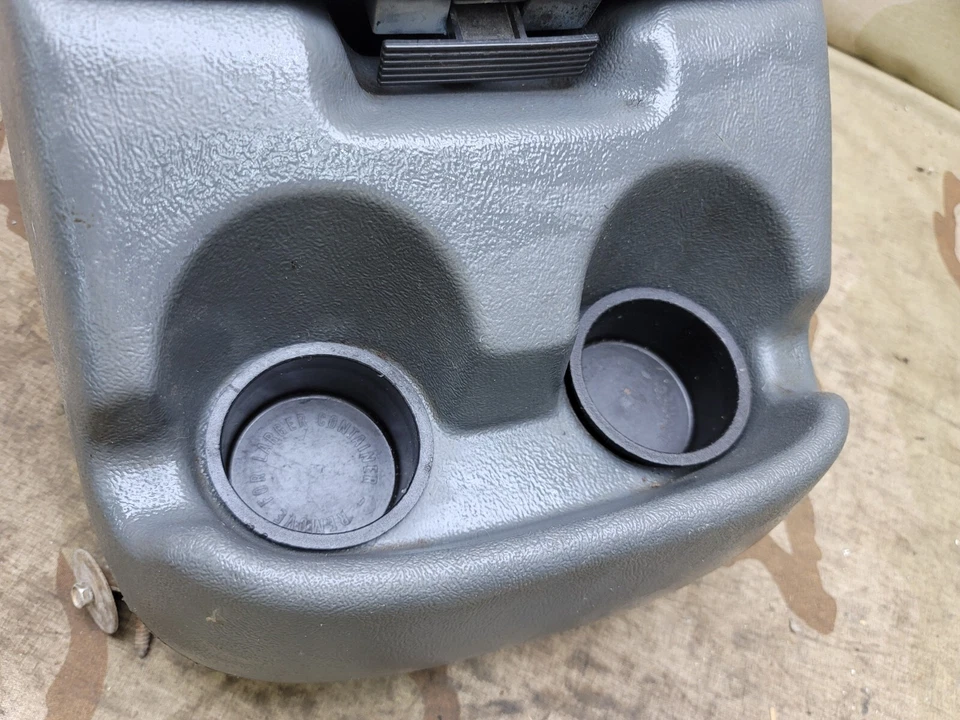 1992 1993 Ford F-150 F-250 F-350 Dark Grey Center Console OEM f2TB-18045A06-ADW - Image 4 of 4
