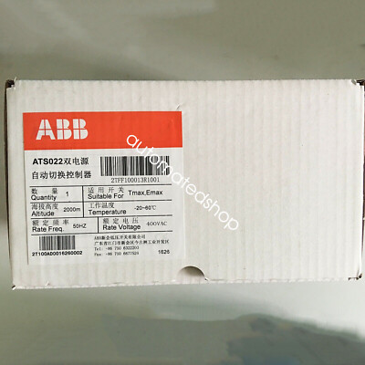1Pc New ABB dual power automatic switching controller ATS022 Shipping DHL/FedEX