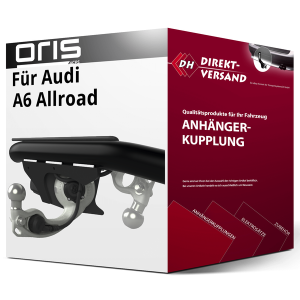 FüR Audi A6 Allroad Typ C8/4AH (Oris) AnhäNgerkupplung Schwenkbar Neu-image