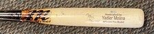 Yadier Molina Signed St. Louis Cardinals 5/1/15 Game Used HAMMERED Bat MLB HOLO