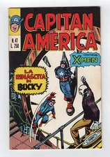 1970 MARVEL CAPTAIN AMERICA #131 & X-MEN #46 ORIGIN OF ICEMAN RARE KEY ITALY