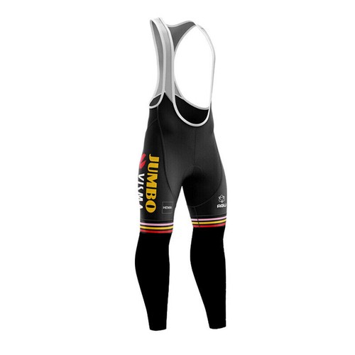 Winter Thermo fleece-Langarm-Radtrikot und Trägerhose Bicycle jersey Jackets - Picture 7 of 8