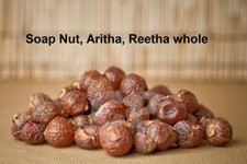Soap Nut Aritha Reetha Fruit Sapindus Phenil Washnut Whole 500gm 17.63 OZ .