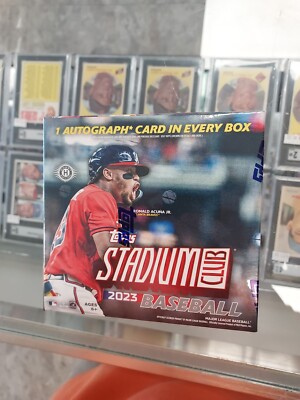 2023 Topps Stadium Club Baseball Compact Hobby Box Factory 2023 Topps Stadium Club Baseball Compact Hobby Box Factory