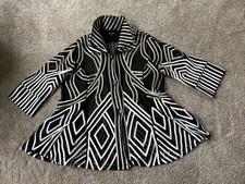 Amazing Damee Size 2x Mesh Jacket Soutache Double Collar A-line Godet