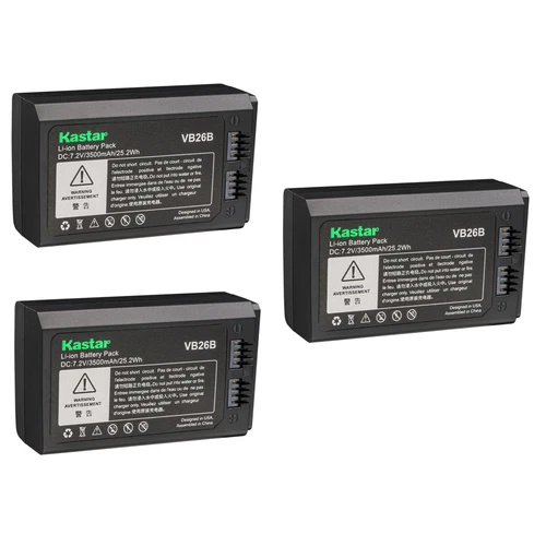Kastar VB26B Battery Replacement for GODOX Flash Speedlight V860III-O V860III-S - Picture 7 of 8