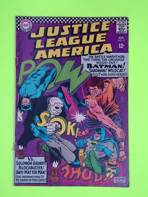 Justice League of America #46 Vol. 1 1966 DC Comics 1st App Low Grade A71-55