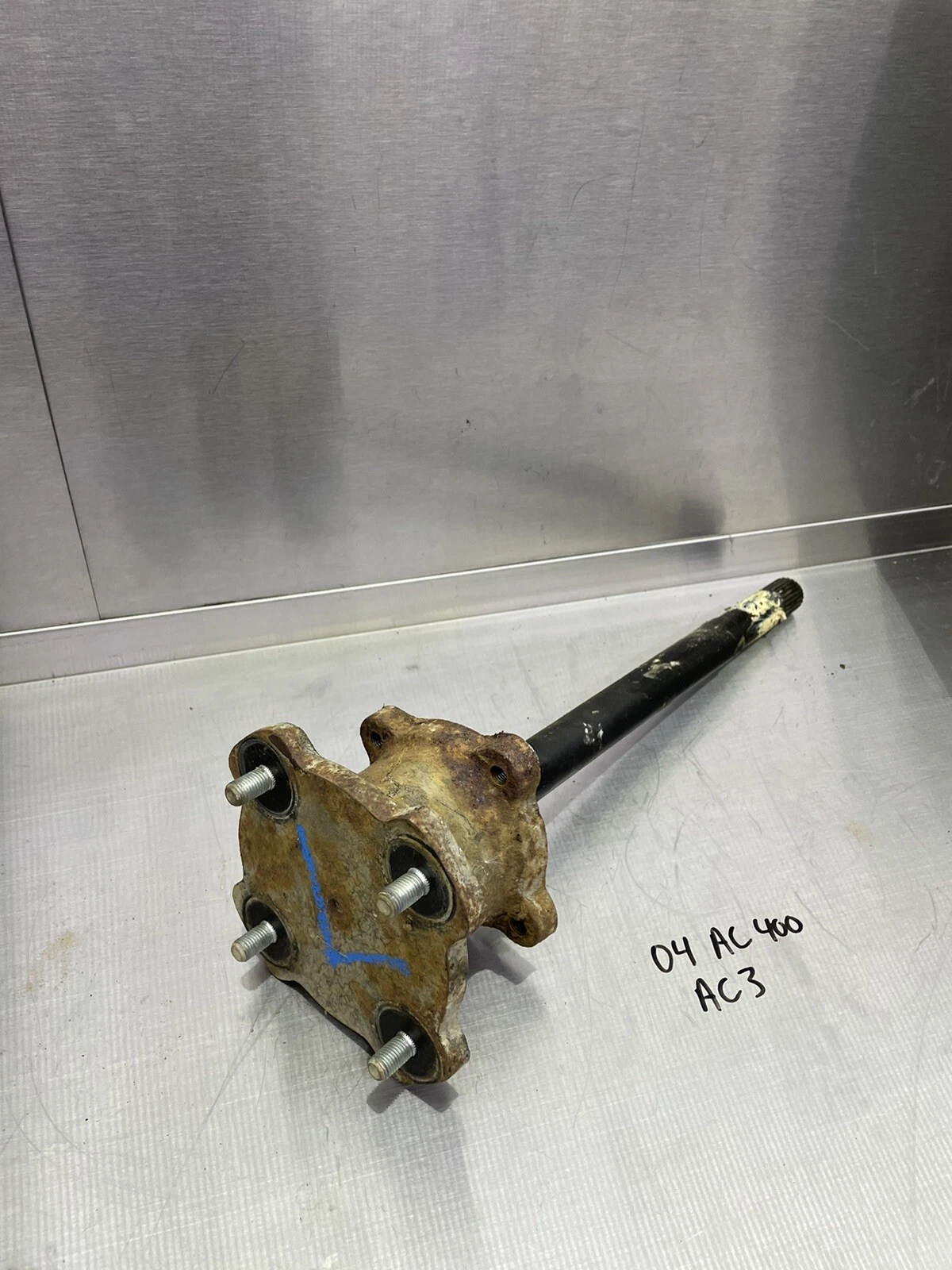 Arctic Cat 400 4x4 Auto OEM Left Rear Axle & Hub 03 2003
