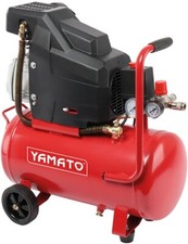 YAMATO COMPRESSORE CARRELLATO LUBRIFICATO 24 LITRI 2 HP PRESS MAX 8 BAR  FI86759