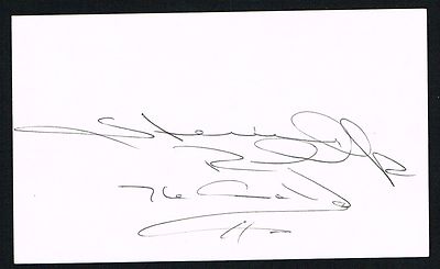 Steve Riddick signed autograph auto 3x5 index card Olympian | eBay