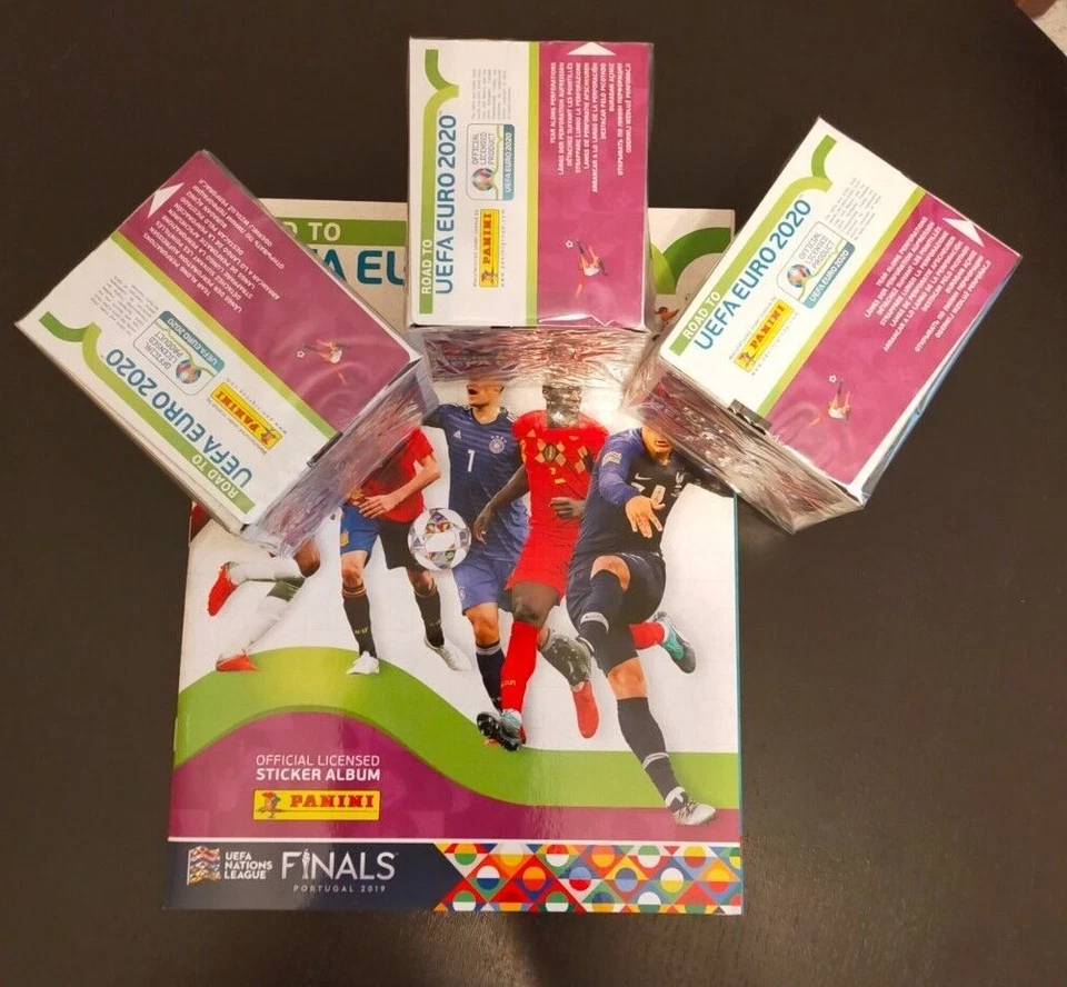 PANINI ROAD TO EURO 2020 ~ BOX SIGILLATO a scelta + album vuoto bustine packets