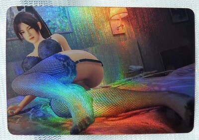 KARTE SEXY GIRL WAIFU BEAUTY MANGA MINT HOLO the king of fighters mai shiranui