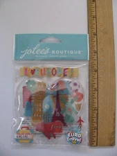 Jolee's Boutique Embellishments EUROPE 4 Pieces NIP 