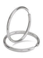 Boccia Damenschmuck Creolen Reintitan Poliert Ø 39 Mm 05070-01