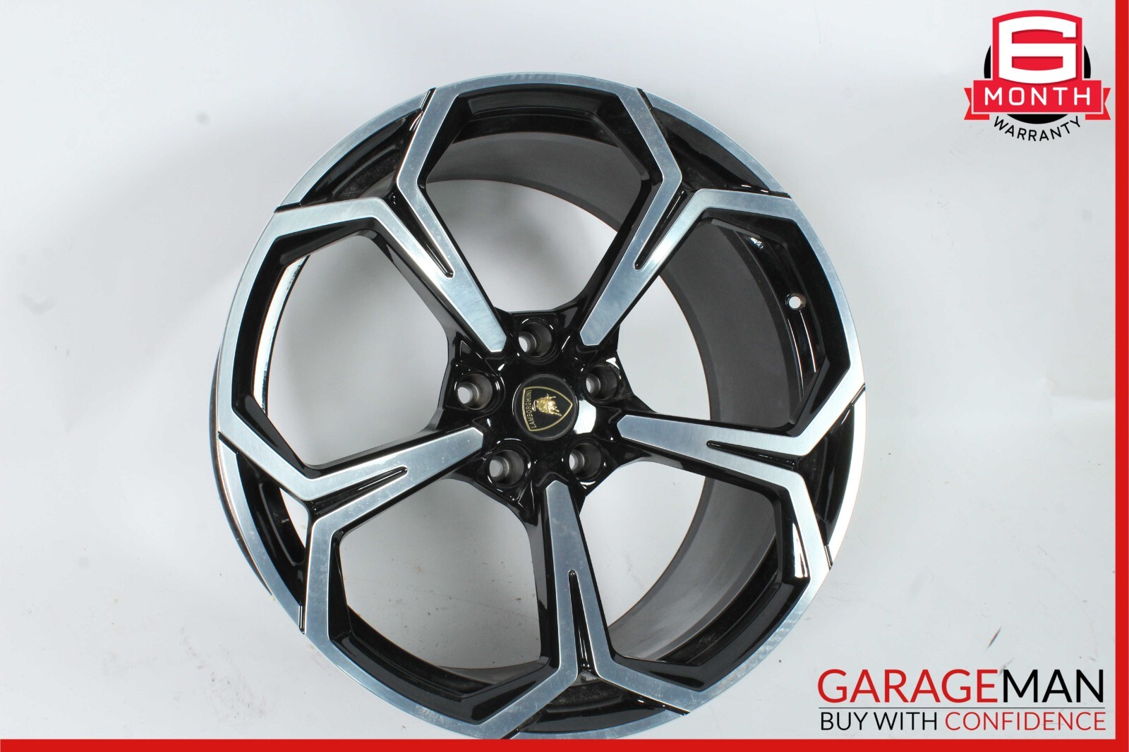 19-21 Lamborghini Urus Rear Right / Left Side Wheel Rim 11.5Jx22H2 ET22 OEM