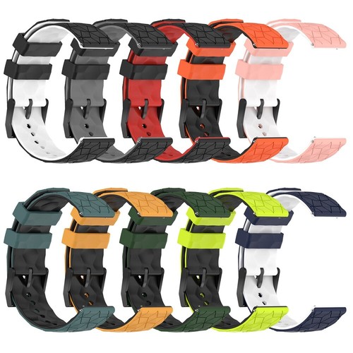 Silicone Sport Band Strap for Samsung Galaxy Watch 3/4/5 41/45mm 42/46 20/22mm - Picture 5 of 70
