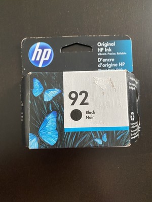 hp 92 black ink