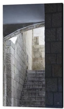 Very Old City Architecture No 4, 24"x36", Print on Metal