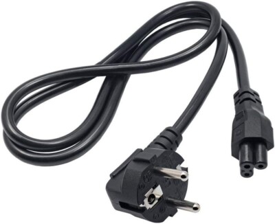 Laptop Stromkabel 3 Pin 1m IEC C5 EU CEE 7/7 AKYGA AK-NB-08A
