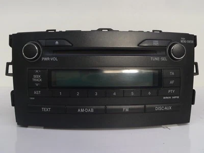 TOYOTA AURIS I RADIO CAR AUDIO AUTORADIO 86120-02A50 - Bild 1 von 2