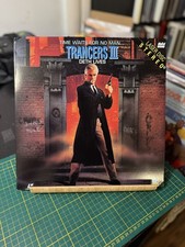 TRANCERS III 3 : DETH LIVES Laserdisc LD Cult Classic SciFi Action Movie Rare