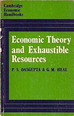 Economic Theory and Exhaustible Resources Hardcover G. M., Dasgup