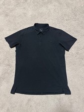 Arc'teryx Captive Polo Shirt Mens XLarge Faded Black Stretch Hiking