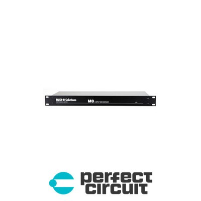 MIDI Solutions M8 8 Input MIDI Merger INTERFACE - NEW - PERFECT CIRCUIT