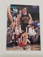 Matt Maloney Houston Rockets 1995 Classic Certified Autograph Rookie Card. rookie card picture