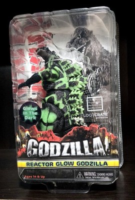 NECA Reactor Glow Godzilla Loot Crate Exclusive Action Figure 2017 Ages 14+