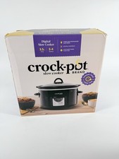 Crockpot Digital Slow Cooker 3.5 L (3-4 People) Family Size Slow Cooker