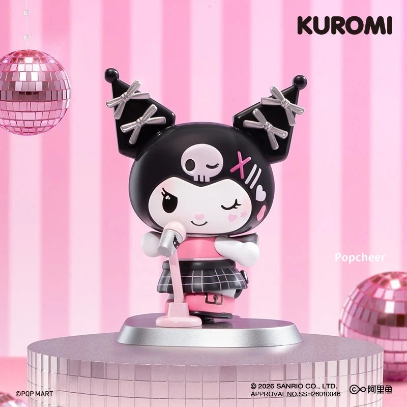 Sanrio Characters Pink Party Series Blind Box Confirmed Figurines Toys