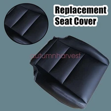 For 08 09 10 11 12 Honda Accord Replacement Driver Bottom Leather Seat Cover Blk