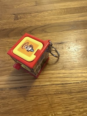 1998 Basic Fun ''Jack In The Box'' Toy Keychain Vintage