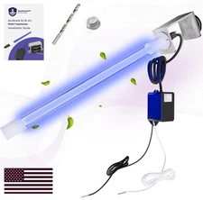 BioShieldUV 18W 24V HVAC UV Light Air Purifier Bulb Magnetic Holder Powered by