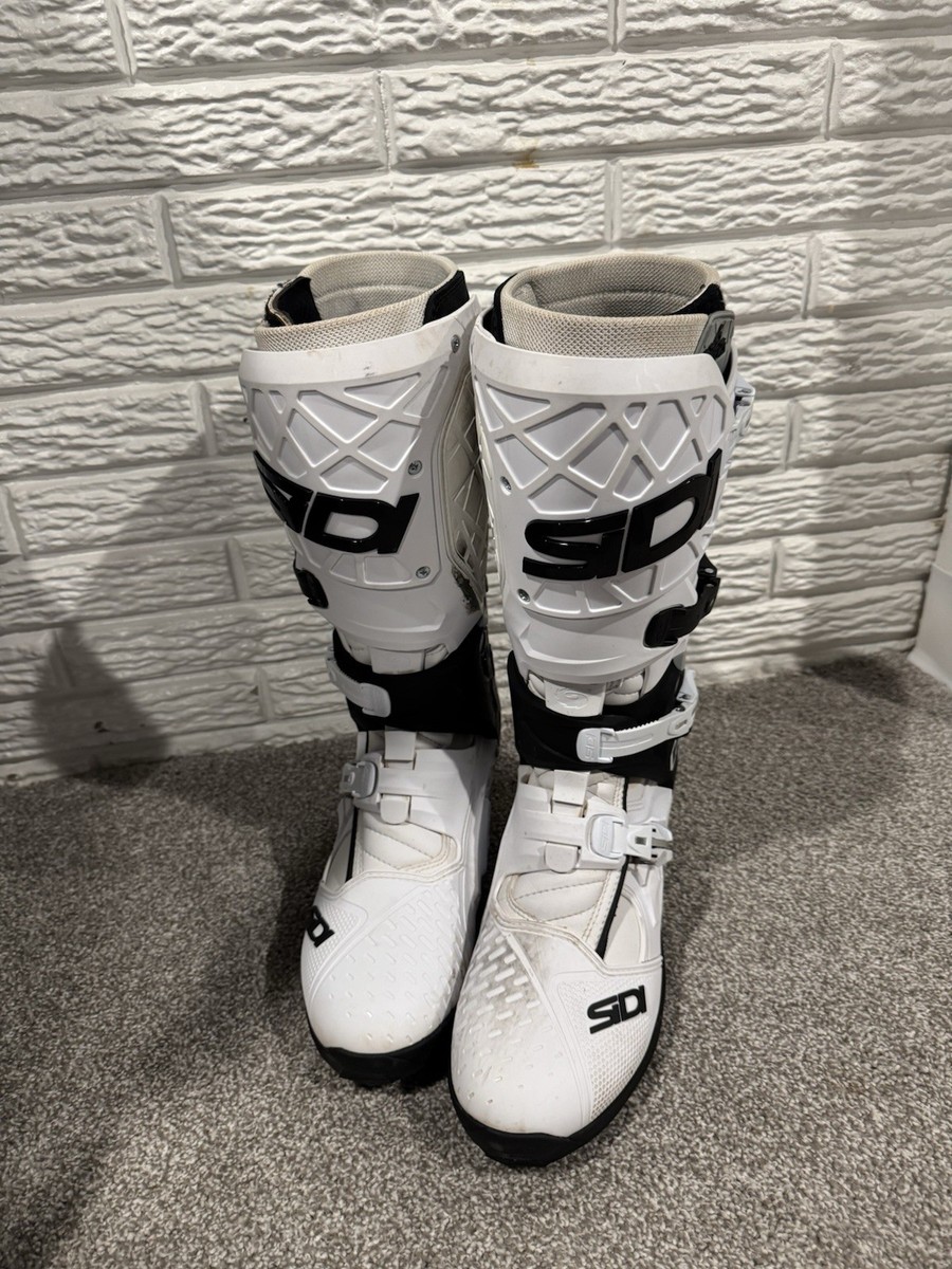Sidi Crossair X Boot US Size 10 Off-Road Boots- White | eBay