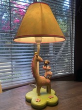 Child  s room Nursery table lamp 18  Toy  r  us Sturdy giraffe, monkey, Zebra