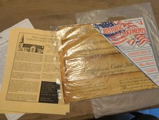 New Set of 4 American Historical Documents Replicas Constitution Bill of Rights
